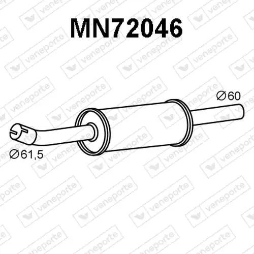 предно гърне VENEPORTE MN72046