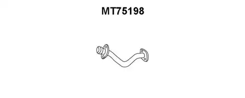 изпускателна тръба VENEPORTE MT75198