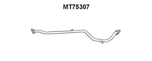 изпускателна тръба VENEPORTE MT75307