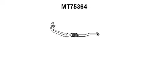 изпускателна тръба VENEPORTE MT75364