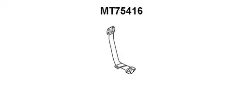 изпускателна тръба VENEPORTE MT75416