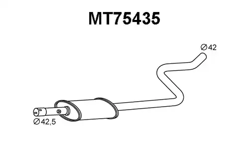 предно гърне VENEPORTE MT75435