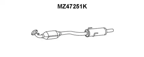 катализатор VENEPORTE MZ47251K