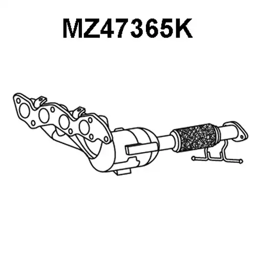 Коляно, катализатор VENEPORTE MZ47365K