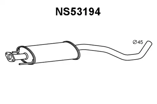 предно гърне VENEPORTE NS53194