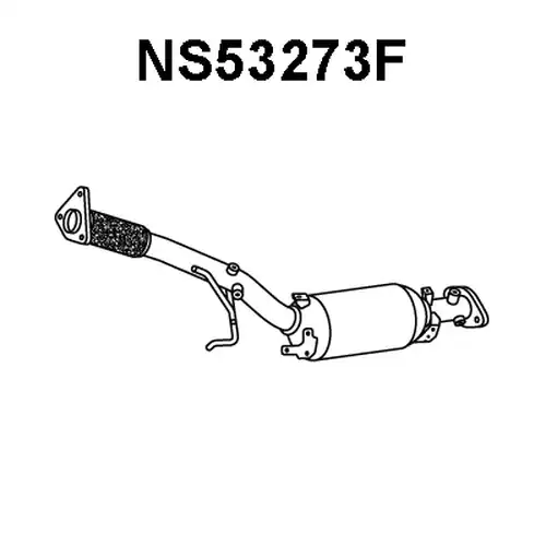 филтър за сажди/твърди частици, изпускателна система VENEPORTE NS53273F