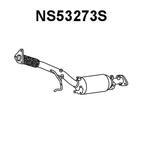 филтър за сажди/твърди частици, изпускателна система VENEPORTE NS53273S