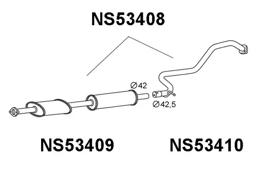 предно гърне VENEPORTE NS53408