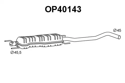 предно гърне VENEPORTE OP40143