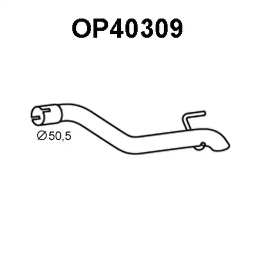 изпускателна тръба VENEPORTE OP40309