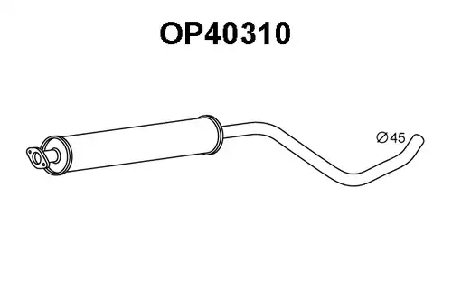 предно гърне VENEPORTE OP40310