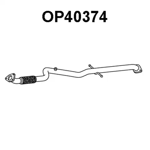 изпускателна тръба VENEPORTE OP40374