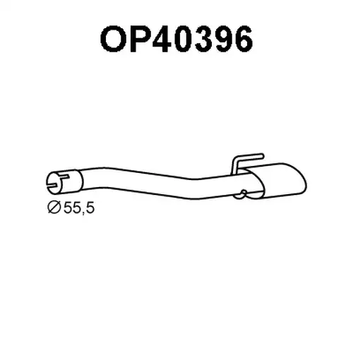 изпускателна тръба VENEPORTE OP40396