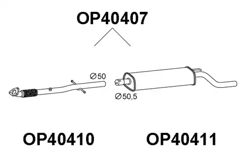 предно гърне VENEPORTE OP40407