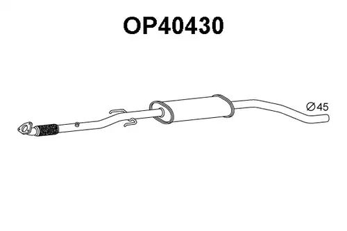 предно гърне VENEPORTE OP40430