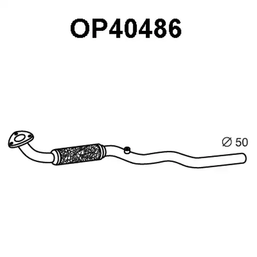 изпускателна тръба VENEPORTE OP40486