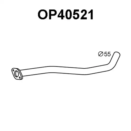 изпускателна тръба VENEPORTE OP40521
