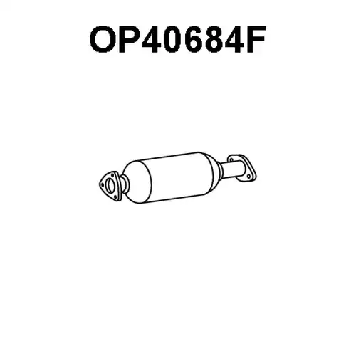 филтър за сажди/твърди частици, изпускателна система VENEPORTE OP40684F