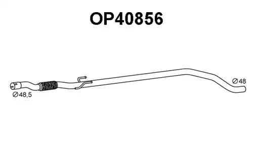 изпускателна тръба VENEPORTE OP40856