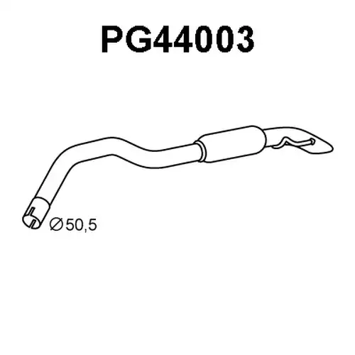 крайно гърне VENEPORTE PG44003