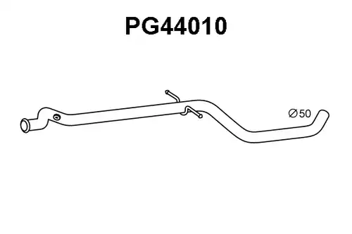 изпускателна тръба VENEPORTE PG44010