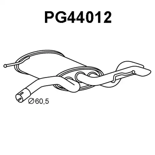 крайно гърне VENEPORTE PG44012