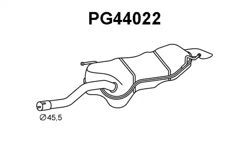 крайно гърне VENEPORTE PG44022