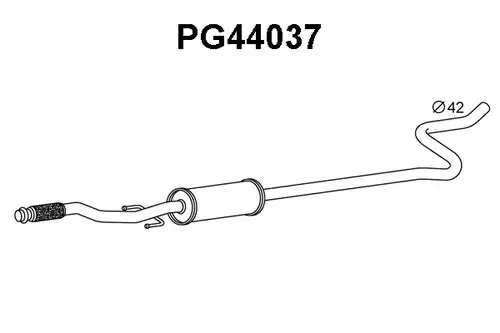 предно гърне VENEPORTE PG44037