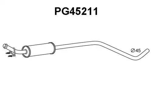 предно гърне VENEPORTE PG45211