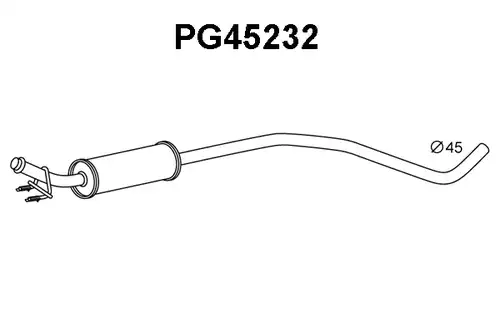 предно гърне VENEPORTE PG45232