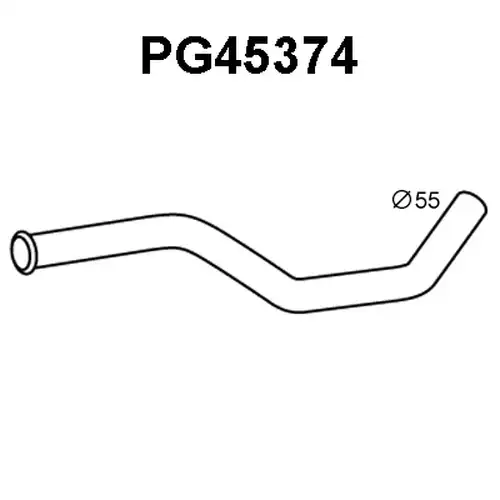 изпускателна тръба VENEPORTE PG45374