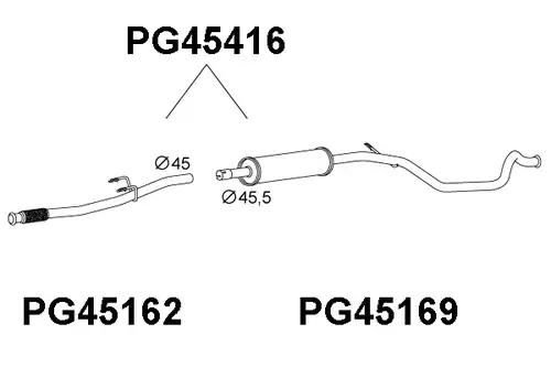 предно гърне VENEPORTE PG45416