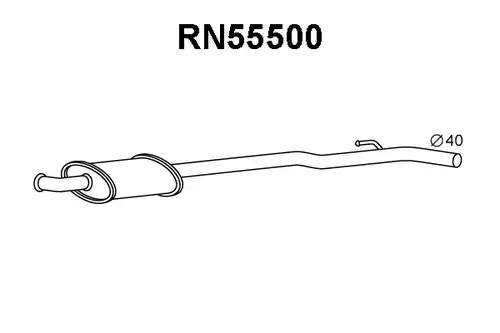 предно гърне VENEPORTE RN55500