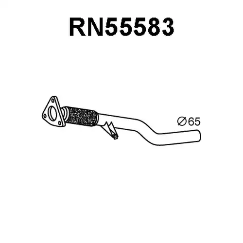 изпускателна тръба VENEPORTE RN55583