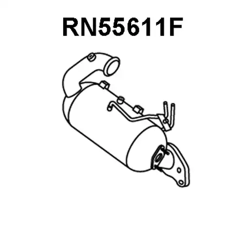 филтър за сажди/твърди частици, изпускателна система VENEPORTE RN55611F
