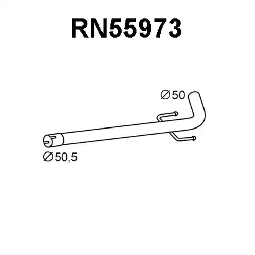 изпускателна тръба VENEPORTE RN55973