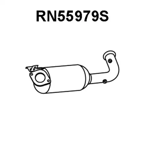 филтър за сажди/твърди частици, изпускателна система VENEPORTE RN55979S