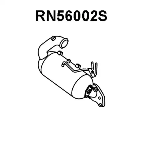 филтър за сажди/твърди частици, изпускателна система VENEPORTE RN56002S
