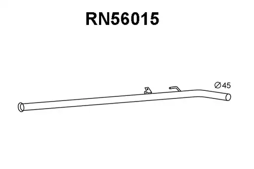 изпускателна тръба VENEPORTE RN56015