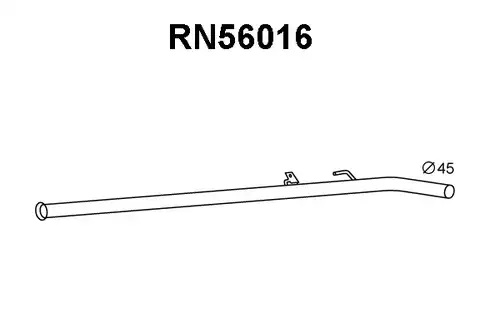 изпускателна тръба VENEPORTE RN56016