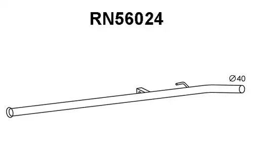 изпускателна тръба VENEPORTE RN56024