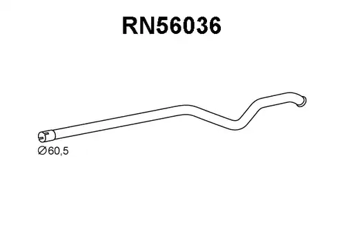 изпускателна тръба VENEPORTE RN56036