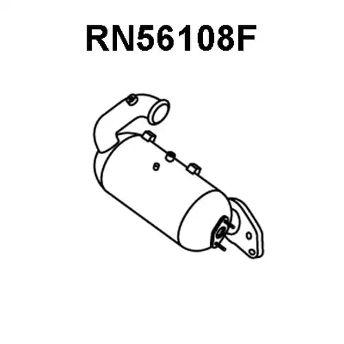филтър за сажди/твърди частици, изпускателна система VENEPORTE RN56108F