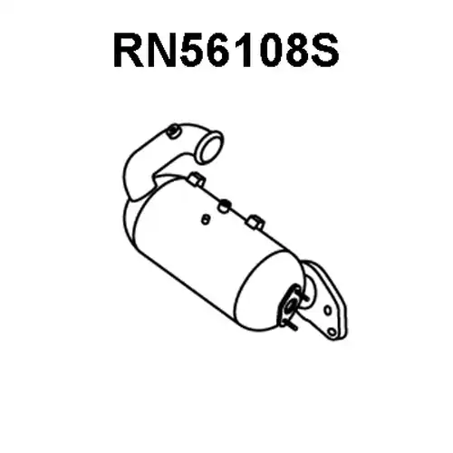 филтър за сажди/твърди частици, изпускателна система VENEPORTE RN56108S