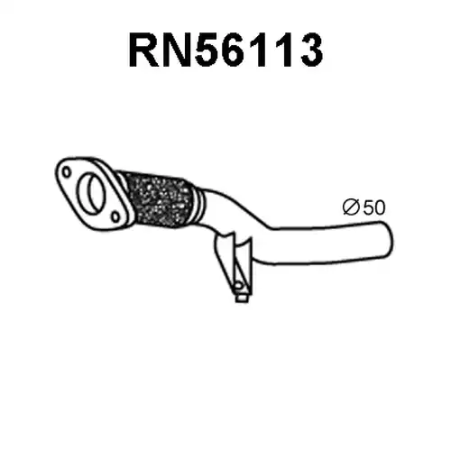 изпускателна тръба VENEPORTE RN56113