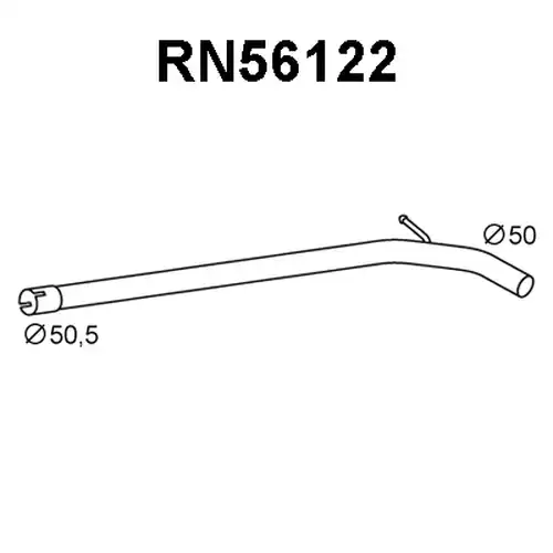 изпускателна тръба VENEPORTE RN56122