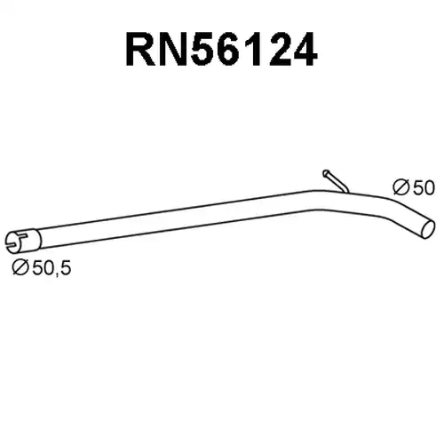 изпускателна тръба VENEPORTE RN56124