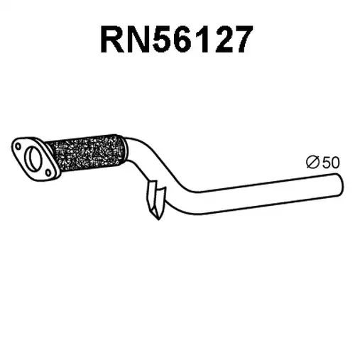 изпускателна тръба VENEPORTE RN56127
