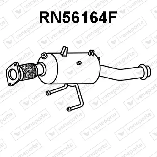 филтър за сажди/твърди частици, изпускателна система VENEPORTE RN56164F