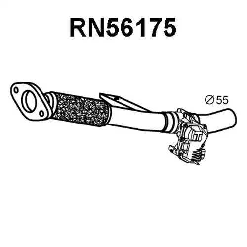 изпускателна тръба VENEPORTE RN56175